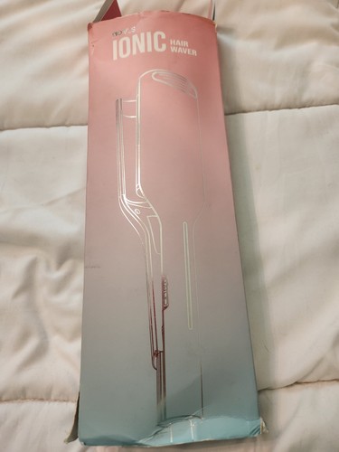 New novus ionic hair waver - new,